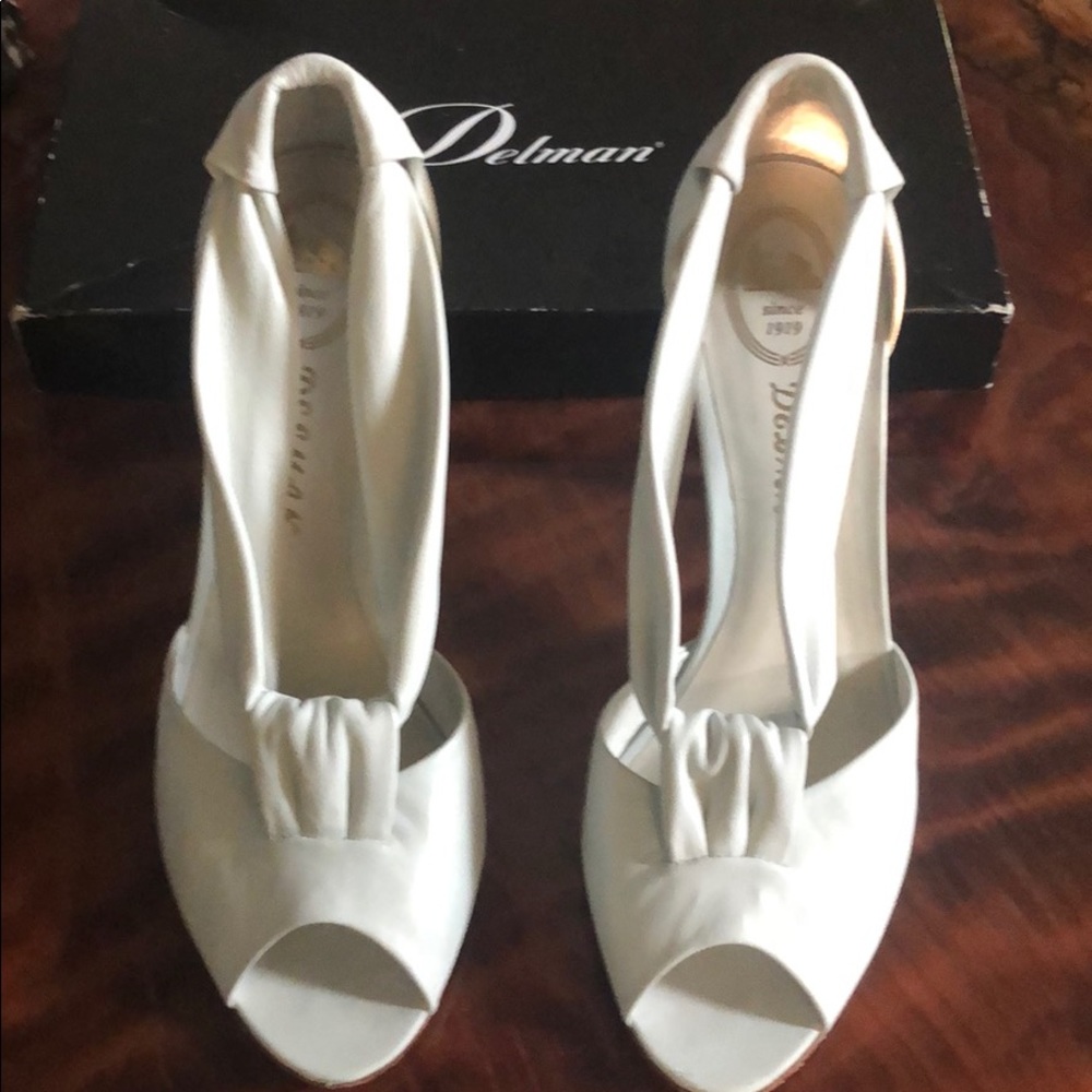 Delian blue/grey soft lamb heels